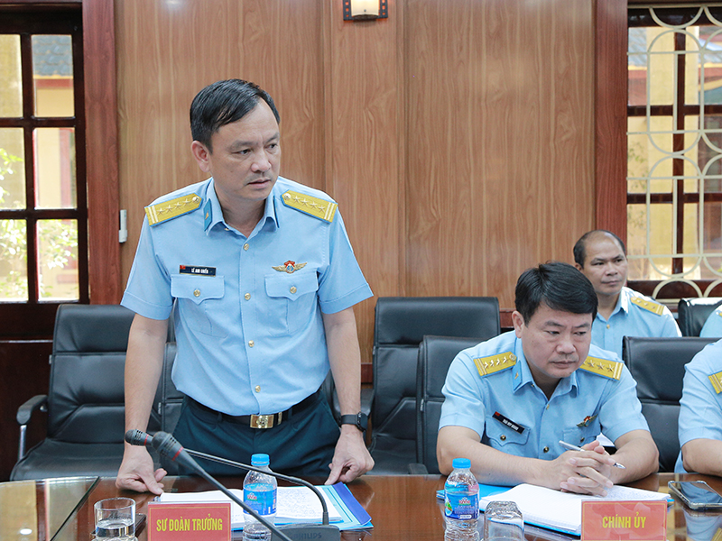 Quân chủng Phòng không - Không quân kiểm tra công tác phát triển khoa học, công nghệ, đổi mới sáng tạo, chuyển đổi số, thực hiện Đề án 06 và cải cách hành chính tại các đơn vị