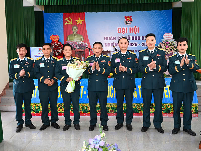 Đoàn cơ sở Kho K312 tổ chức thành công Đại hội nhiệm kỳ 2025-2030