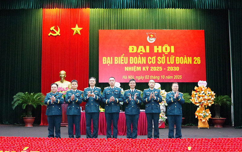 Lữ đoàn 26 tổ chức thành công Đại hội đại biểu Đoàn cơ sở nhiệm kỳ 2025-2030.