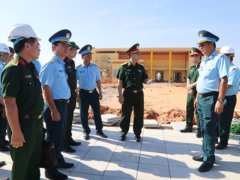 Bộ Tổng Tham mưu QĐND Việt Nam kiểm tra tiến độ Dự án đầu tư xây dựng Sân bay Phan Thiết
