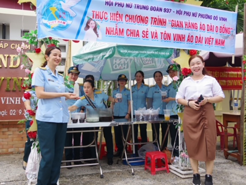 Hội phụ nữ Trung đoàn 937 tổ chức các hoạt động chào mừng kỷ niệm 93 năm Ngày thành lập Hội Liên hiệp Phụ nữ Việt Nam