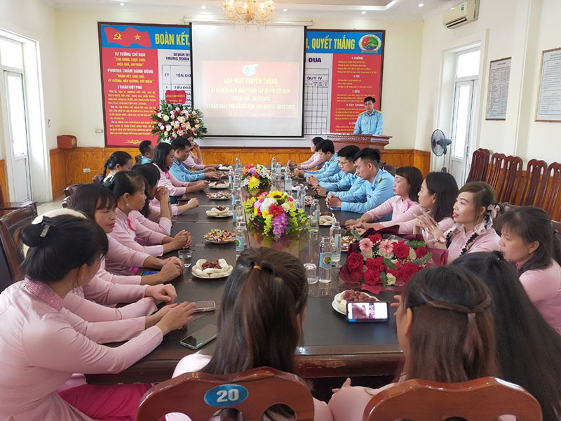 Trung đoàn 236 gặp mặt nhân kỷ niệm 93 năm Ngày thành lập Hội Liên hiệp Phụ nữ Việt Nam