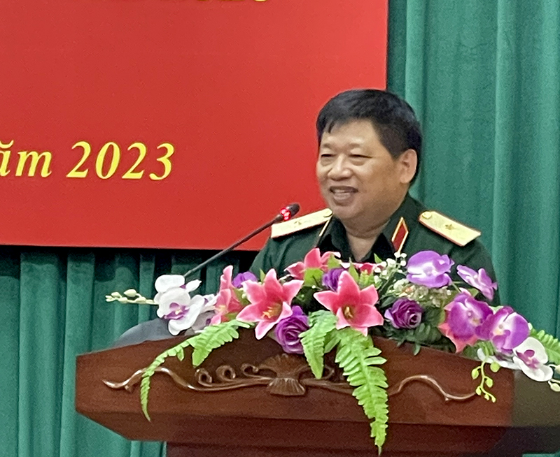 Tổng cục Chính trị Quân đội nhân dân Việt Nam tổ chức Họp báo giới thiệu Hội diễn Nghệ thuật chuyên nghiệp về đề tài Quốc phòng toàn dân năm 2023