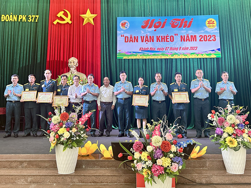 Sư đoàn 377 tổ chức Hội thi “Dân vận khéo” năm 2023