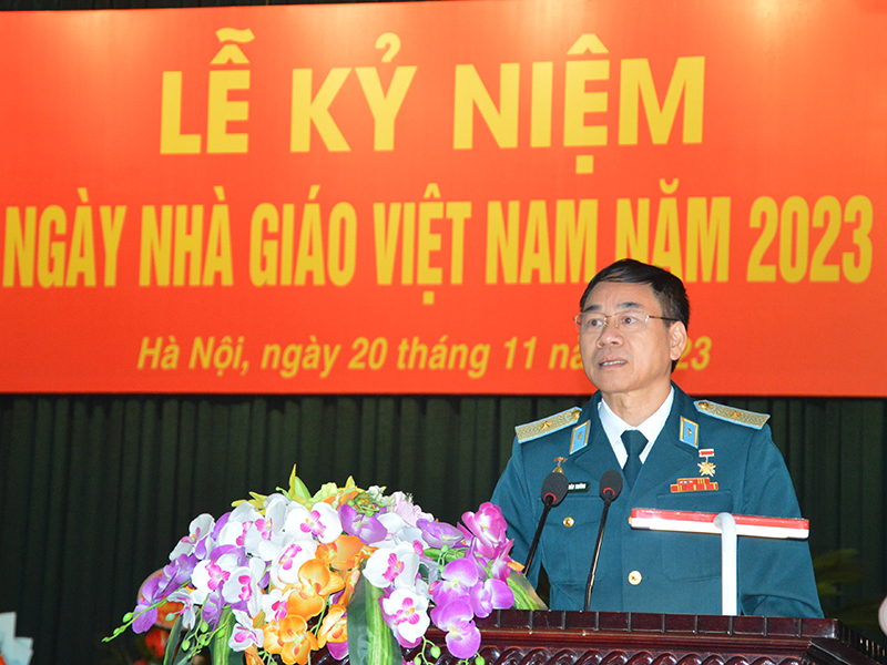 Học viện Phòng không-Không quân tổ chức Lễ kỷ niệm Ngày Nhà giáo Việt Nam năm 2023