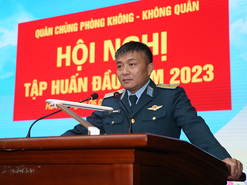 Quân chủng Phòng không - Không quân tập huấn đầu năm 2023