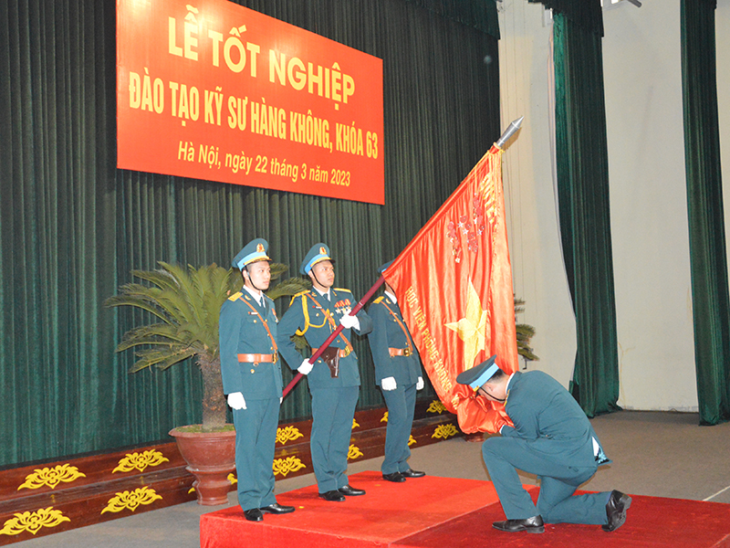 Học viện Phòng không - Không quân tổ chức Lễ tốt nghiệp đào tạo kỹ sư hàng không khóa 63