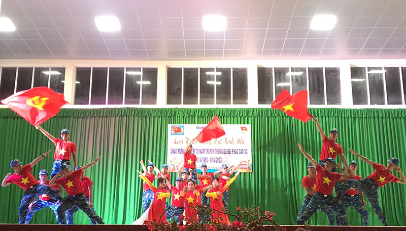 Tuổi trẻ Trung đoàn 591 tổ chức Liên hoan “Tiếng hát binh nhì” năm 2023