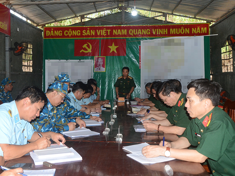 Bộ Tổng Tham mưu kiểm tra luyện tập chuyển trạng thái sẵn sàng chiến đấu tại Sư đoàn 367