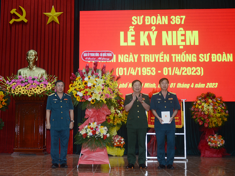 Sư đoàn 367 tổ chức Lễ kỷ niệm 70 năm Ngày truyền thống