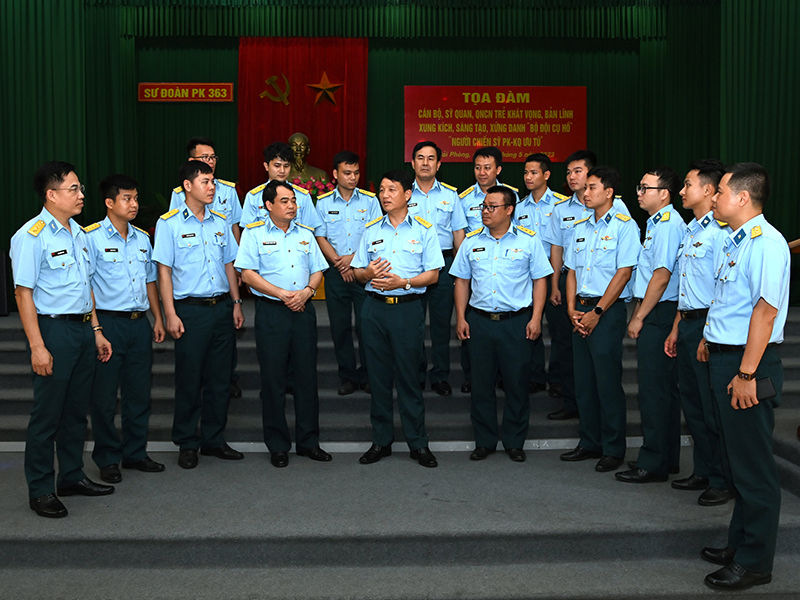 Sư đoàn 363 tổ chức Tọa đàm Cán bộ, sĩ quan, quân nhân chuyên nghiệp trẻ năm 2023
