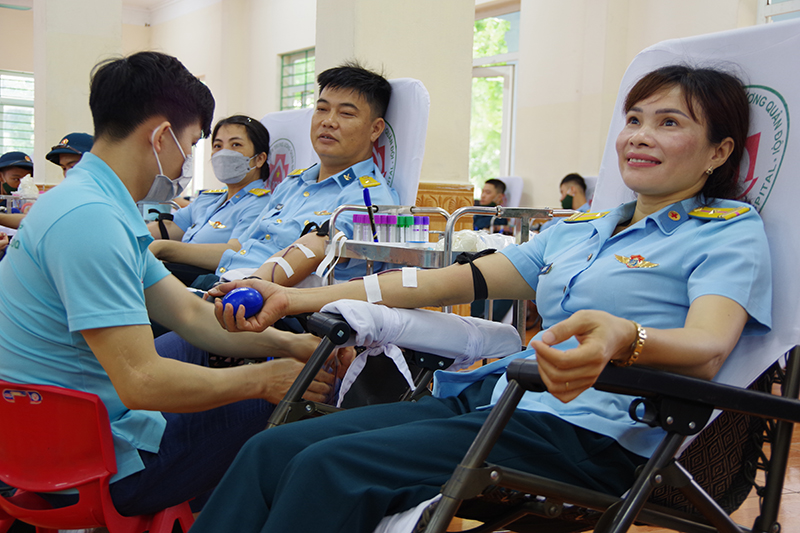 Tuổi trẻ Sư đoàn 363 phát động phong trào hiến máu tình nguyện năm 2023