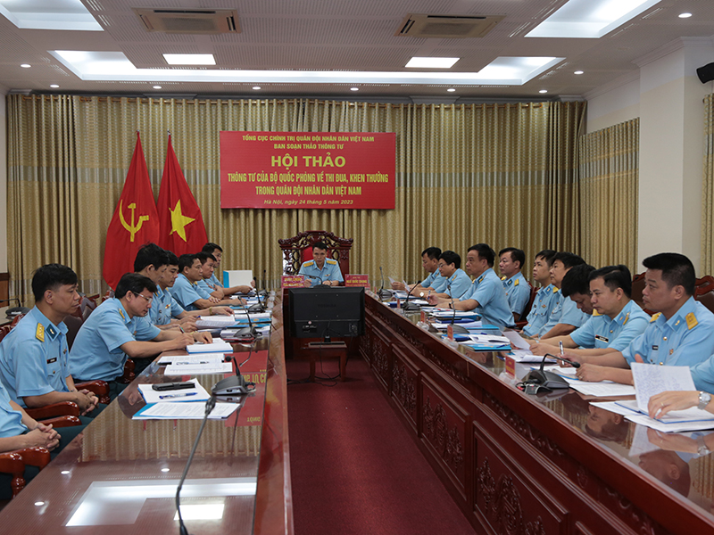 Hội thảo Thông tư của Bộ Quốc phòng về thi đua, khen thưởng trong Quân đội nhân dân Việt Nam