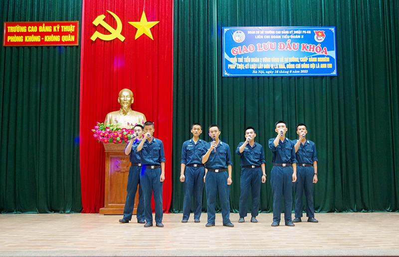 Tiểu đoàn 2, Trường Cao đẳng Kỹ thuật PK-KQ tổ chức Giao lưu đầu khóa