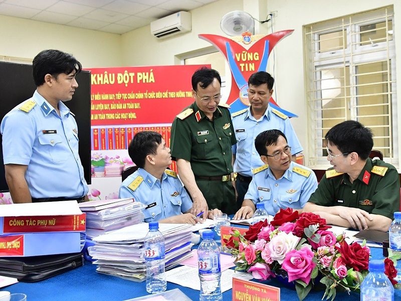 Tổng cục Chính trị QĐND Việt Nam kiểm tra hoạt động công tác đảng, công tác chính trị tại Trung đoàn 917