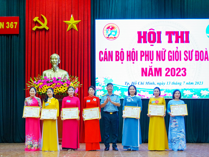 Sư đoàn 367 tổ chức hội thi Cán bộ Phụ nữ giỏi năm 2023