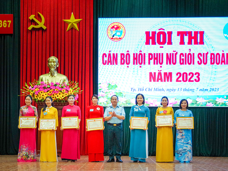 Sư đoàn 367 tổ chức hội thi Cán bộ Phụ nữ giỏi năm 2023