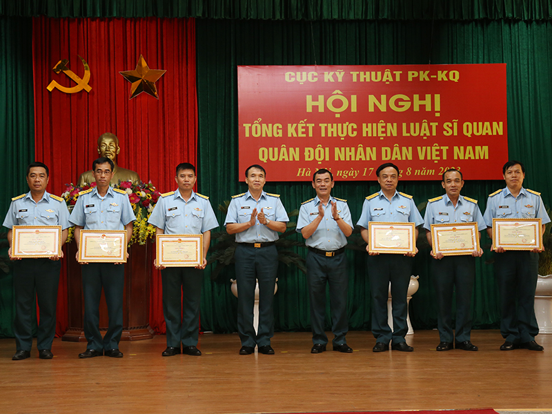 Cục Kỹ thuật Quân chủng PK-KQ tổng kết thực hiện Luật Sĩ quan Quân đội nhân dân Việt Nam