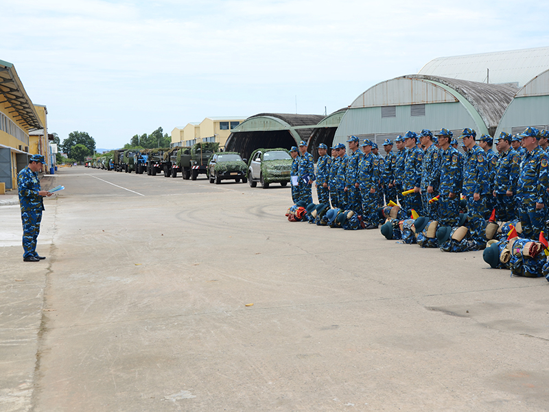 Quân chủng Phòng không - Không quân tổ chức Diễn tập cho Nhà máy A32 và Kho K336