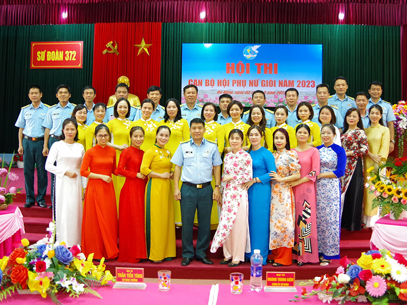 Sư đoàn 372 tổ chức Hội thi Cán bộ hội phụ nữ giỏi năm 2023