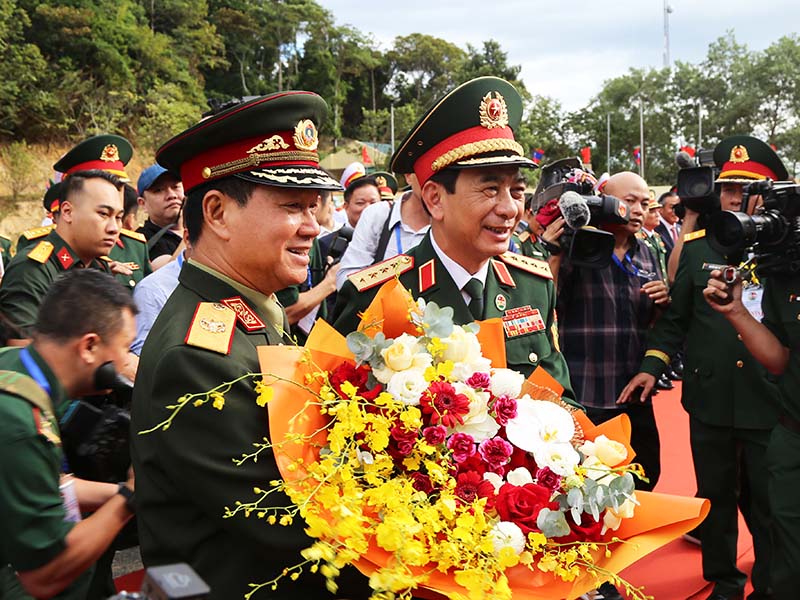 Giao lưu hữu nghị quốc ph&ograve;ng bi&ecirc;n giới Việt Nam - L&agrave;o lần thứ 3 th&agrave;nh c&ocirc;ng tốt đẹp