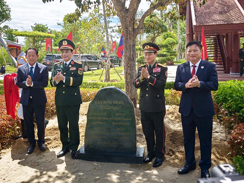 Giao lưu hữu nghị quốc ph&ograve;ng bi&ecirc;n giới Việt Nam - L&agrave;o lần thứ 3 th&agrave;nh c&ocirc;ng tốt đẹp