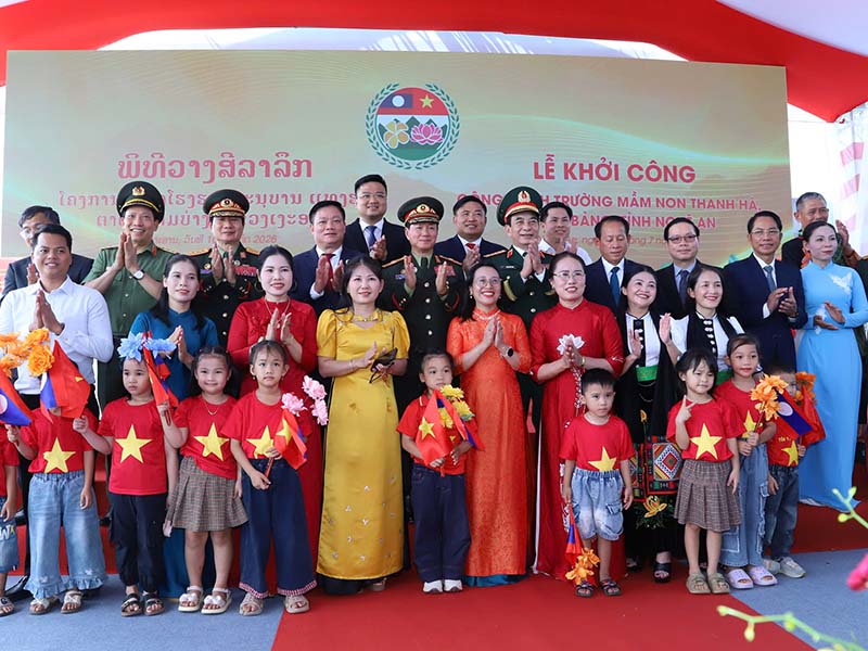 Giao lưu hữu nghị quốc ph&ograve;ng bi&ecirc;n giới Việt Nam - L&agrave;o lần thứ 3 th&agrave;nh c&ocirc;ng tốt đẹp
