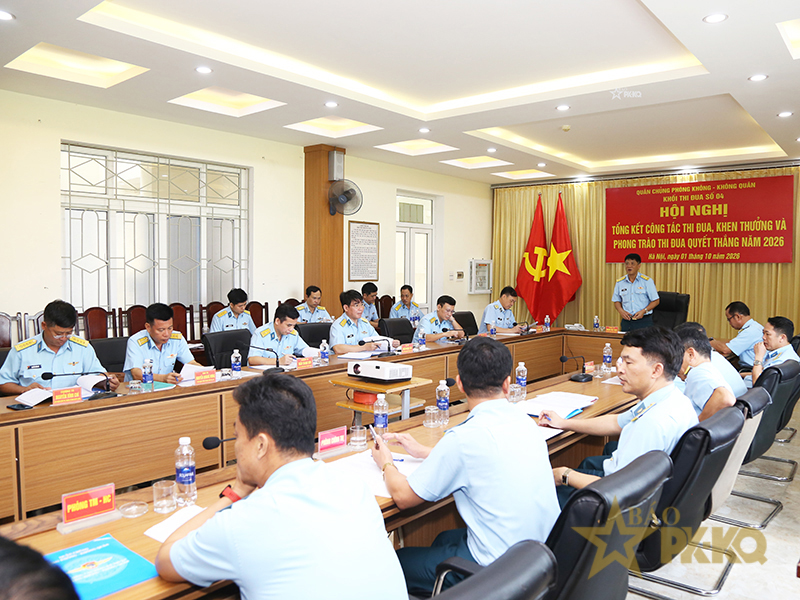 Khối thi đua số 4 tổ chức Hội nghị tổng kết c&ocirc;ng t&aacute;c thi đua, khen thưởng v&agrave; Phong tr&agrave;o Thi đua quyết thắng năm 2026