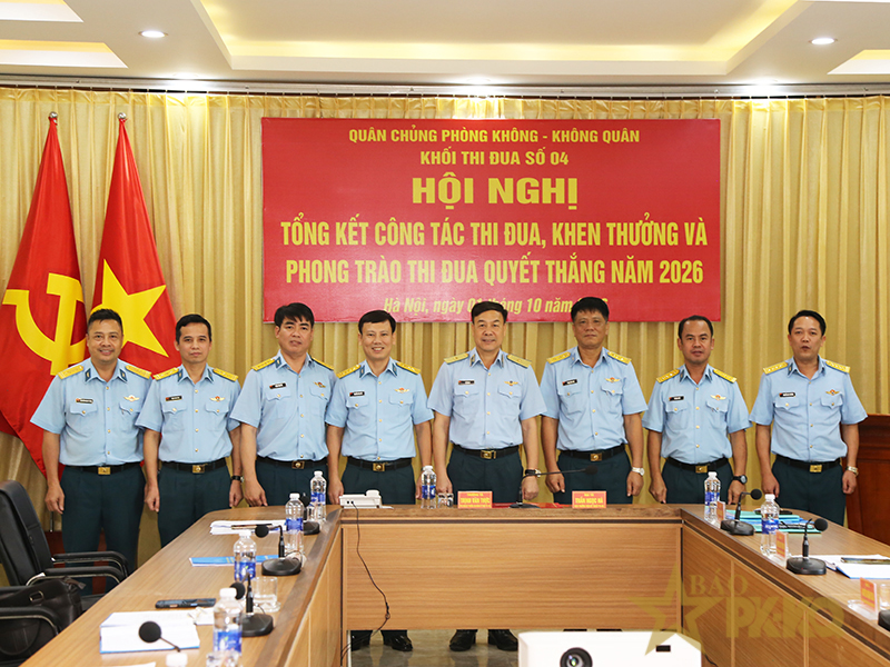 Khối thi đua số 4 tổ chức Hội nghị tổng kết c&ocirc;ng t&aacute;c thi đua, khen thưởng v&agrave; Phong tr&agrave;o Thi đua quyết thắng năm 2026