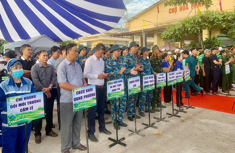 Trung đo&agrave;n 290 hưởng ứng &ldquo;Th&aacute;ng h&agrave;nh động v&igrave; m&ocirc;i trường&rdquo;