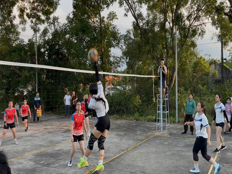 Nh&agrave; m&aacute;y A32 bế mạc Giải thể thao ch&agrave;o mừng ng&agrave;y truyền thống