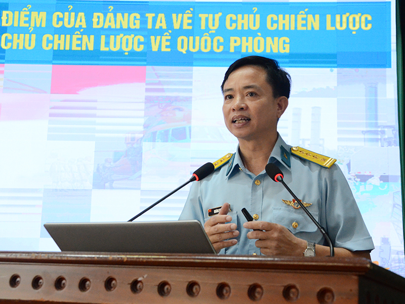 Quân chủng Phòng không - Không quân đoạt giải cao trong Hội thi báo cáo viên giỏi cấp toàn quân năm 2026, vòng sơ khảo khu vực phía Nam