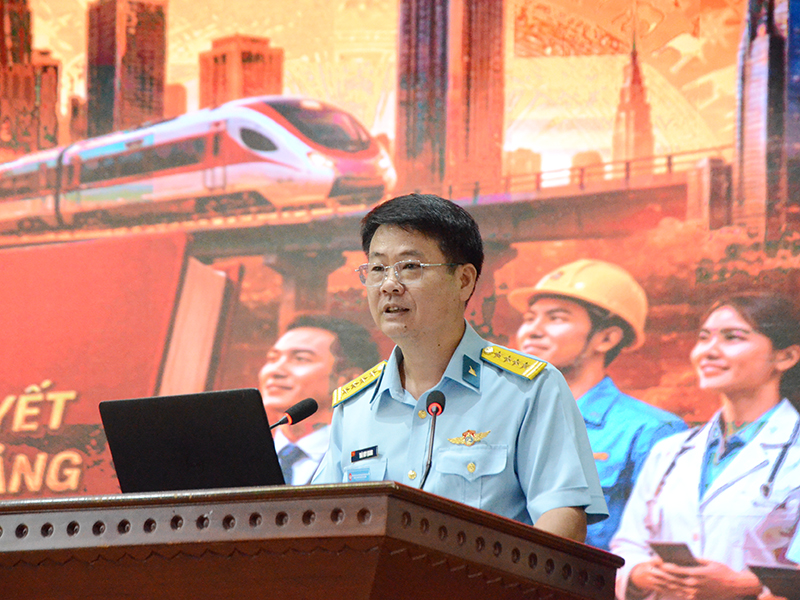 Quân chủng Phòng không - Không quân đoạt giải cao trong Hội thi báo cáo viên giỏi cấp toàn quân năm 2026, vòng sơ khảo khu vực phía Nam