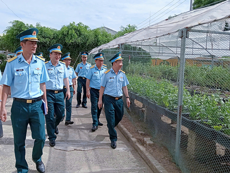 Cục Hậu cần - Kỹ thuật kiểm tra Trung đo&agrave;n 282