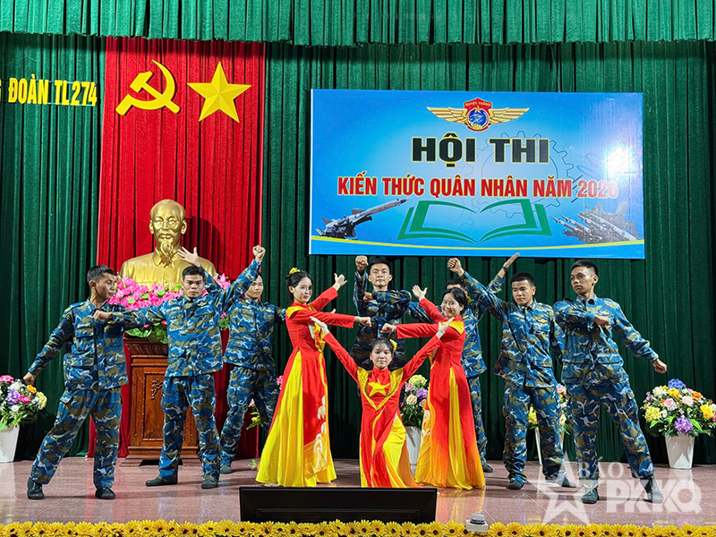 Trung đo&agrave;n 274 tổ chức Hội thi &ldquo;Kiến thức qu&acirc;n nh&acirc;n&rdquo;
