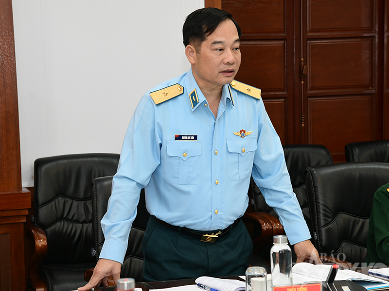 Nghiệm thu C&ocirc;ng tr&igrave;nh &ldquo;Tổng kết CTĐ, CTCT của Qu&acirc;n chủng PK-KQ trong thực hiện nhiệm vụ ph&ograve;ng chống thi&ecirc;n tai, dịch bệnh, cứu hộ, cứu nạn v&agrave; bảo vệ m&ocirc;i trường (1975-2025)&rdquo;