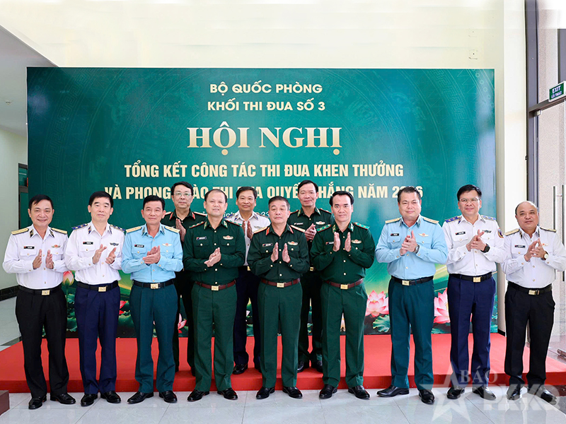 Khối thi đua số 3 Bộ Quốc ph&ograve;ng tổng kết c&ocirc;ng t&aacute;c thi đua, khen thưởng v&agrave; Phong tr&agrave;o Thi đua quyết thắng năm 2026