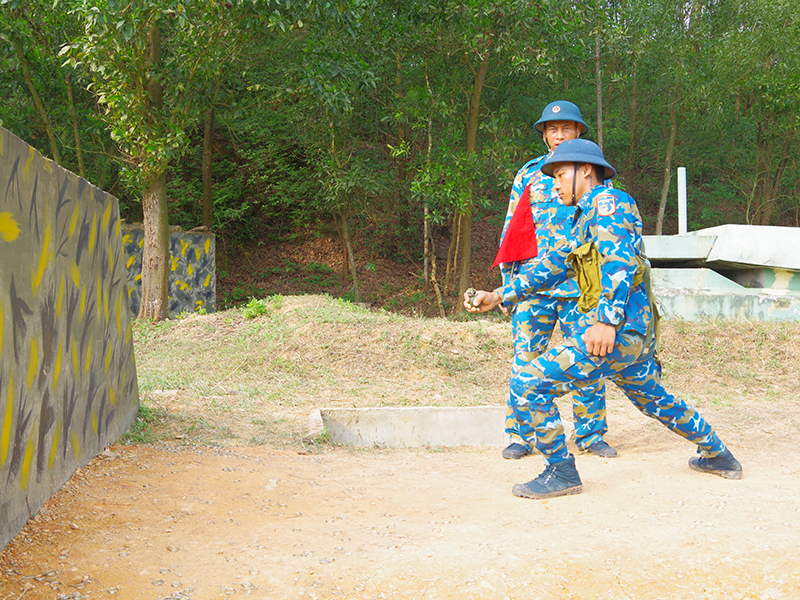 Sư đo&agrave;n 363 kiểm tra thực h&agrave;nh 