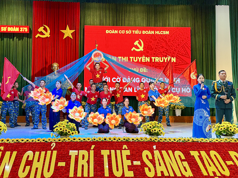 S&ocirc;i nổi Hội thi C&aacute;n bộ Đo&agrave;n giỏi v&agrave; Tuy&ecirc;n truyền vi&ecirc;n trẻ năm 2026 ở Sư đo&agrave;n 375