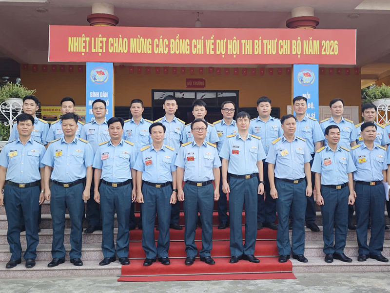 Đảng bộ Trung đo&agrave;n 218 tổ chức th&agrave;nh c&ocirc;ng Hội thi B&iacute; thư Chi bộ năm 2026 l&agrave;m trước trong to&agrave;n Qu&acirc;n chủng PK-KQ