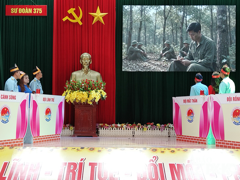 Sư đoàn 375 tổ chức Hội thi “Quân nhân với pháp luật, kỷ luật” quý III năm 2026