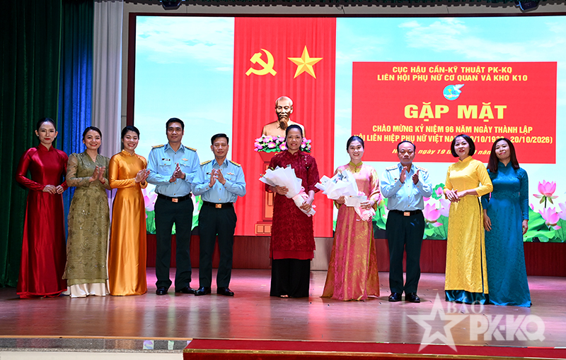 Hội Phụ nữ cơ quan Cục Hậu cần-Kỹ thuật tổ chức gặp mặt kỷ niệm 96 năm Ng&agrave;y th&agrave;nh lập Hội Li&ecirc;n hiệp Phụ nữ Việt Nam (20-10-1930/20-10-2026)