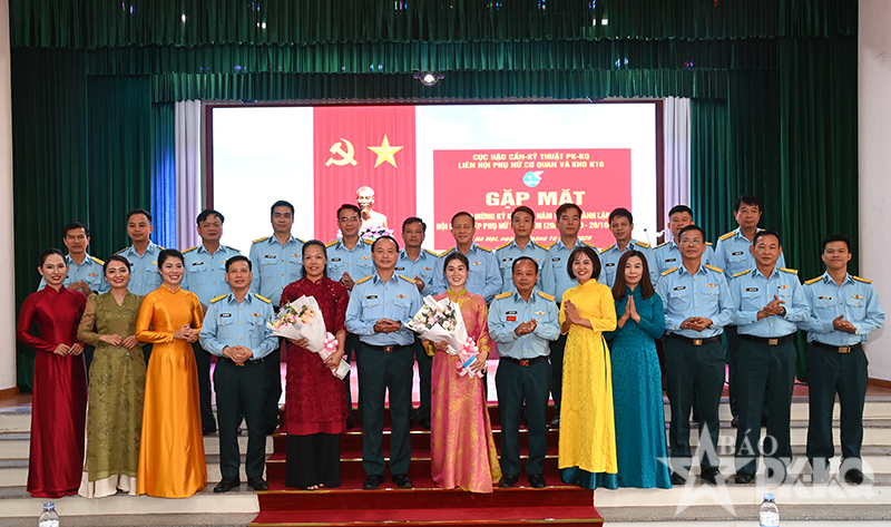 Hội Phụ nữ cơ quan Cục Hậu cần-Kỹ thuật tổ chức gặp mặt kỷ niệm 96 năm Ng&agrave;y th&agrave;nh lập Hội Li&ecirc;n hiệp Phụ nữ Việt Nam (20-10-1930/20-10-2026)