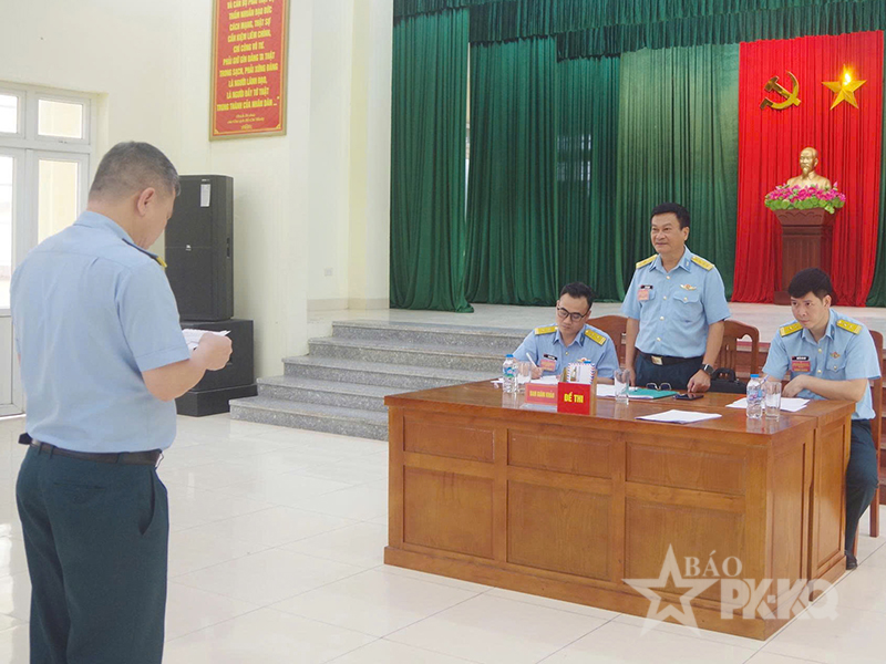 Đảng ủy Bộ Tham mưu Ph&ograve;ng kh&ocirc;ng-Kh&ocirc;ng qu&acirc;n tổ chức Hội thi B&iacute; thư chi bộ cấp cơ sở năm 2026