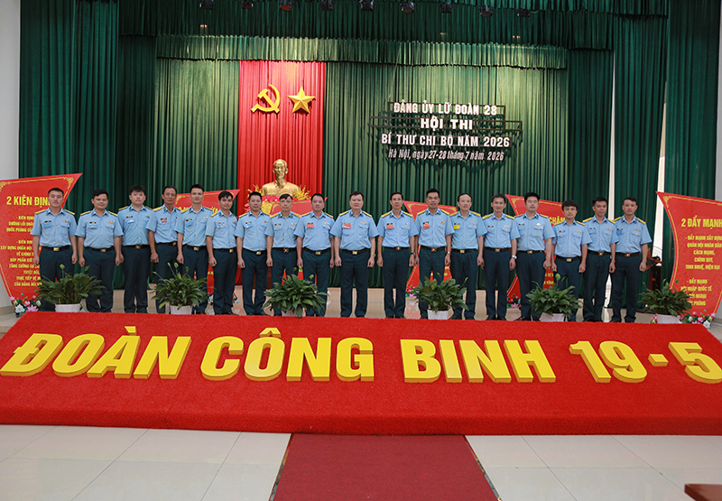 Đảng ủy Lữ đo&agrave;n C&ocirc;ng binh 28 tổ chức Hội thi B&iacute; thư chi bộ năm 2026