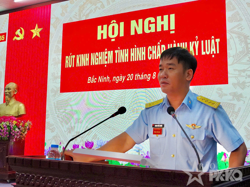 Sư đo&agrave;n 365 r&uacute;t kinh nghiệm t&igrave;nh h&igrave;nh chấp h&agrave;nh kỷ luật