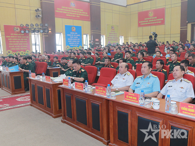 Quân chủng Phòng không-Không quân đạt giải nhất toàn đoàn và 4 “bàn tay vàng” tại Hội thi thợ giỏi ngành cơ khí toàn quân lần thứ VI năm 2026