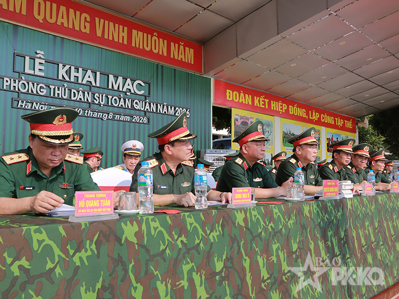 Bộ Tổng Tham mưu khai mạc Hội thao ph&ograve;ng thủ d&acirc;n sự to&agrave;n qu&acirc;n năm 2026
