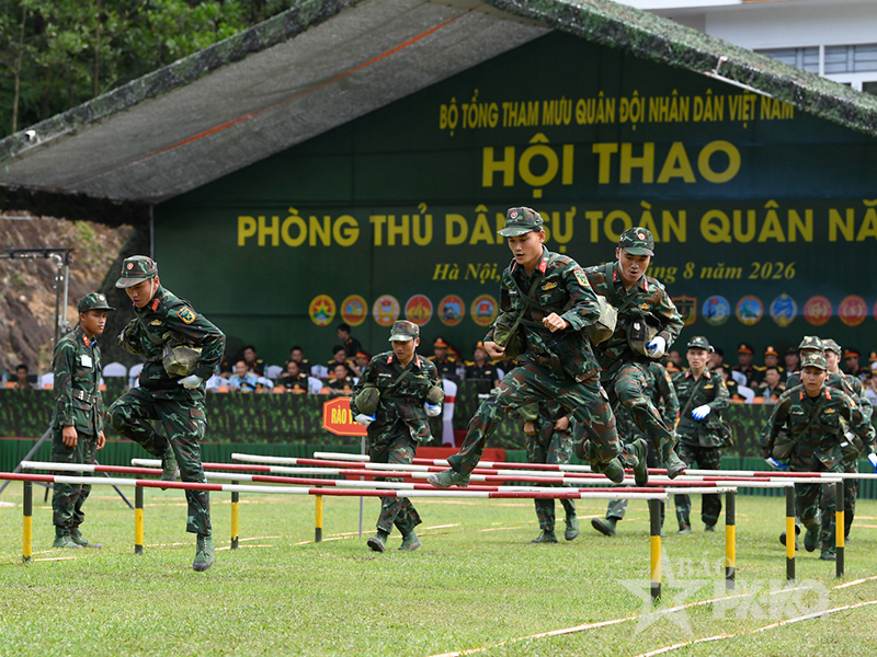 Bộ Tổng Tham mưu khai mạc Hội thao ph&ograve;ng thủ d&acirc;n sự to&agrave;n qu&acirc;n năm 2026