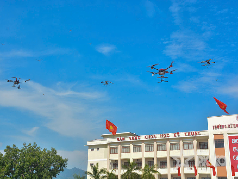 Trường Sĩ quan Kh&ocirc;ng qu&acirc;n c&ocirc;ng bố th&agrave;nh lập Trung t&acirc;m Huấn luyện thực h&agrave;nh phương tiện kh&ocirc;ng người l&aacute;i